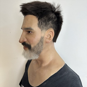 Máscara de Silicona Realista de Alta Calidad Personalizada, Talla Única, Suave y Cómoda, Máscara de Silicona para Cosplay de Rostro Masculino para <span class=keywords><strong>Video</strong></span> en Línea - Product Image 2