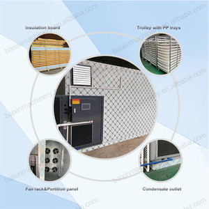 Trái Cây Công Nghiệp Dehydrator Máy Sấy Trái Cây Khô Mô Hình Hỗn Hợp Thực Phẩm Dehydrator Cho Trái Cây - Product Image 4