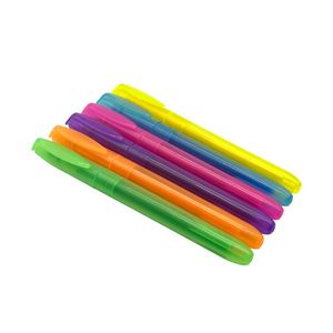 Fabricación Resaltadores Pluma fluorescente Colores surtidos Resaltador de secado rápido Marcador Biblia Diario Resaltadores de colores - Product Image 2