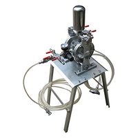 Pompe à membrane pneumatique QBY / Pompe chimique électrique DBY, pompe à membrane pneumatique à air comprimé en plastique