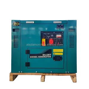 Sound proof Portable 8KW 9KW 10 KW generator diesel Electric brushless generator Diesel Generator set