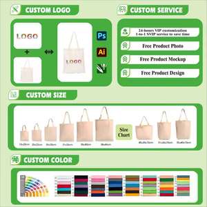 Low MOQ Recycled Custom Logo Size Printed Eco Friendly <strong>Reusable</strong> Organic Calico Canvas Tote <strong>Bag</strong> Grocery Cotton Shopping <strong>Bag</strong> - Product Image 5