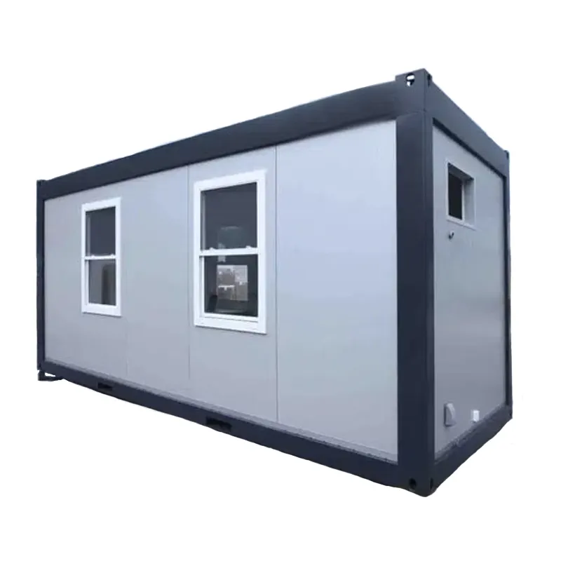 40ft Tiny Prefabricated Office Building Restaurant Container Home Prefab House Easy Assemble For Sale