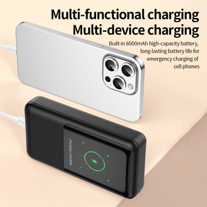 Écouteurs sans fil TWS A99 BOX ANC ENC <span class=keywords><strong>3</strong></span> en <span class=keywords><strong>1</strong></span> avec grand écran tactile LCD de 2,8 pouces, charge rapide, batterie externe et lampe torche - Product Image 3
