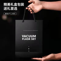 Tik Tok Set botol air Stainless Steel, botol dan cangkir termal portabel dengan kotak hadiah
