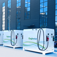 Mini station-service mobile 5000L pour essence – Distributeur d'essence manuel ou à panneaux solaires