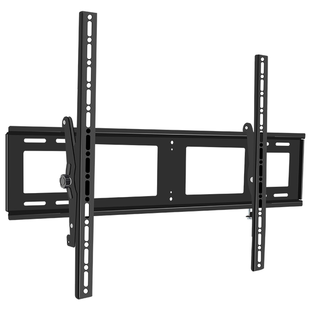 Ultra Slim Fixed Steel TV Wall Mount Low Profile Close to Wall Design Max 100KG DT85 HILLPORT