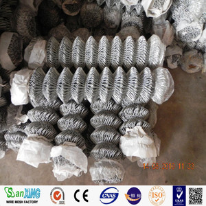 Diamond <b>Mesh</b> Factory Wholesale Price High Quality 20m 25m 30m Roll 4ft Galvanized Chain Link <b>Mesh</b> Fencing - Product Image 6