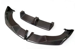 ลิ้นกันชนหน้าคาร์บอนไฟเบอร์ สำหรับ X5 G05 LD พร้อมช่องระบายอากาศท่อไอเสีย แบบติดตั้งง่าย ใช้ได้กับรถทุกรุ่น - Product Image 3