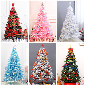QSLH-SY0005 Produttore all'Ingrosso <span class=keywords><strong>Albero</strong></span> di Natale Artificiale Moderno Bianco Neve Effetto Innevato Pre-Illuminato in PE e PVC da 180cm 210cm 240cm - Product Image 2