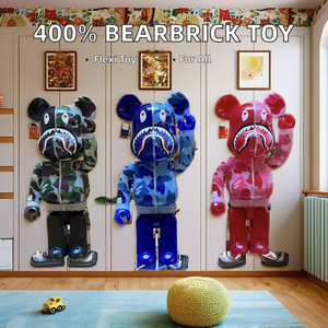 Action Figure <span class=keywords><strong>Anime</strong></span> High Edition 400% Violent Bear in PVC, Modello Articolato da 28 cm con Scatola Colorata - Product Image 2
