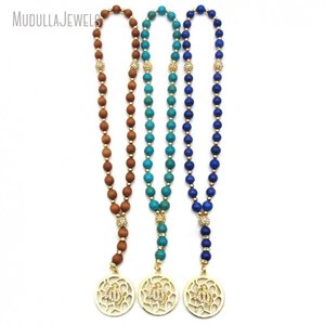 MU19645 azul real turquesa Misbah Hadhrat <span class=keywords><strong>Zahra</strong></span> islámico 33 cuentas de oración oro musulmán Alá Tasbeeh Tasbih chapado en oro religioso - Product Image 2
