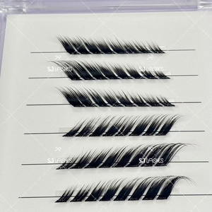 Remise sur les cils! <span class=keywords><strong>Foxy</strong></span> Eye Press sur la grappe de cils dans la boîte à cils personnalisée de Eyelash Wholesale - Product Image 4