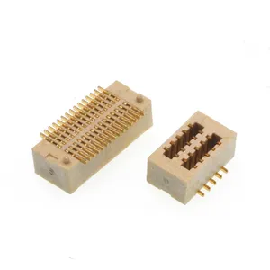 0.8mm Pitch SMT Side Entry 10-50P Au plating Board to board connector