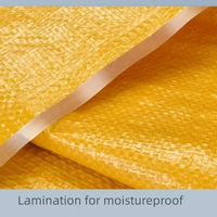 Sacs tissés en polypropylène (PP) laminés, imperméables, pour l'emballage d'aliments pour animaux, 50 kg, sacs en PP pour riz, engrais, aliments, sable