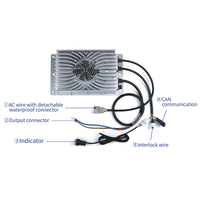 Chargeur de batterie 60V 25A sur Borad pour véhicules électriques pour Lithium Li-Ion Lifepo4