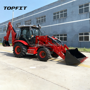 Used TOPFIT TLS3CX Mini Backhoe Loader 4x4 Wheel Loader Diesel 85KW High Efficiency Engine with 1.3m³ Bucket Capacity - Product Image 4