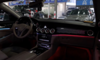 Ambiente-Innenbeleuchtung Dekorationszubehör für Mercedes-Benz CLS W218 2012-2017 LHD/RHD Mit 64 Farben Dynamischer Regenbogen