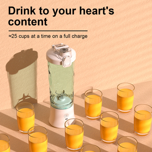 Licuadora Portátil para Smoothies de 600 ml, Recargable por USB, Motor de Corriente Continua, Cuchilla de Acero Inoxidable, Uso Doméstico - Product Image 5
