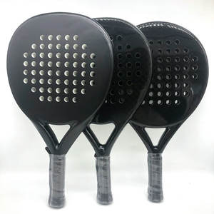 Racchetta da Padel Tennis di Alta Qualità in Fibra di Vetro + Carbonio/100% /3k /18k Carbonio Personalizzata a Forma di Diamante - Product Image 5