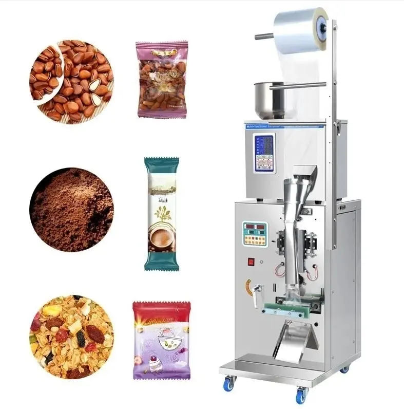 500g 1kg 2kg multifunctional fully automatic popcorn candy nuts Coffee Tea Bag Potato Chips packing machines