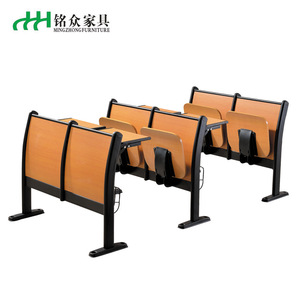 Mingzhong Furniture Student Lecture Hall <b>Desks</b> And Chairs <b>Solid</b> <b>Wood</b> MG-P188 Outdoor School Use - Product Image 1