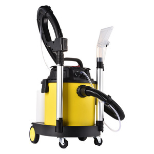 Portable Vacuum <b>Cleaner</b> with Red Power Switch <b>Plastic</b> Body Black Color - Product Image 5