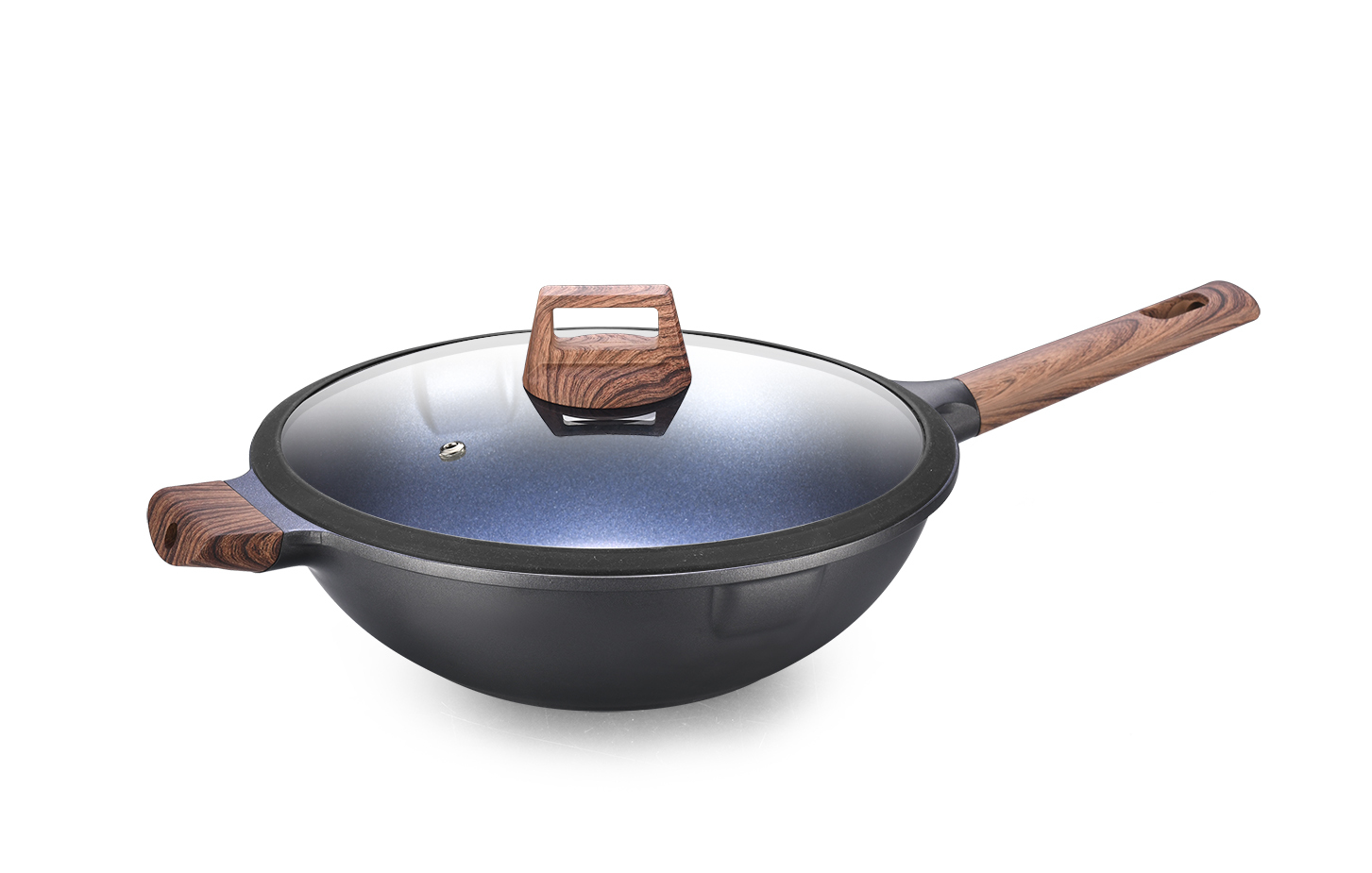 High Quality Kitchen Custom logo Non Stick Pots Pan Set Casserole Aluminium Saucepan Cookware Sets of Cooking Pots · image 5