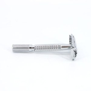Men's <strong>Double</strong> <strong>Edge</strong> Stainless Steel Safety <strong>Razor</strong> Straight Metal Shaving Tool for Face-Navaja De Afeitar - Product Image 2