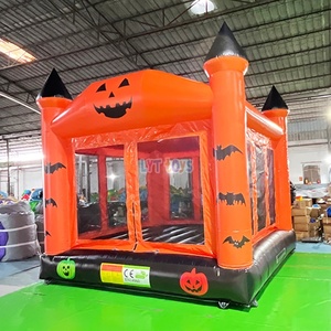 Casa Inflable Personalizada con Diseño de Halloween, Sin Plomo, <span class=keywords><strong>Castillo</strong></span> Inflable para Eventos Promocionales y Ferias de Diversión - Product Image 1