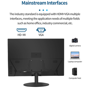 27 inch không biên giới LED màn hình máy tính 5ms không khung phẳng 100Hz siêu rộng Máy tính để bàn chơi game PC Màn hình <span class=keywords><strong>LCD</strong></span> - Product Image 4