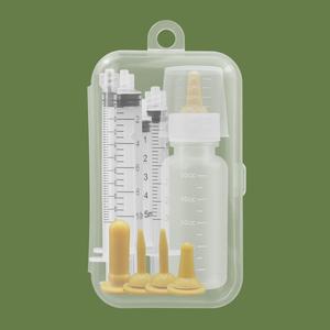 Kit d'alimentation <span class=keywords><strong>pour</strong></span> chatons et petits animaux, chatons, chiens et lapins nouveau-nés, biberon en silicone <span class=keywords><strong>pour</strong></span> animaux de compagnie, sûr et facile à utiliser, avec seringue - Product Image 2