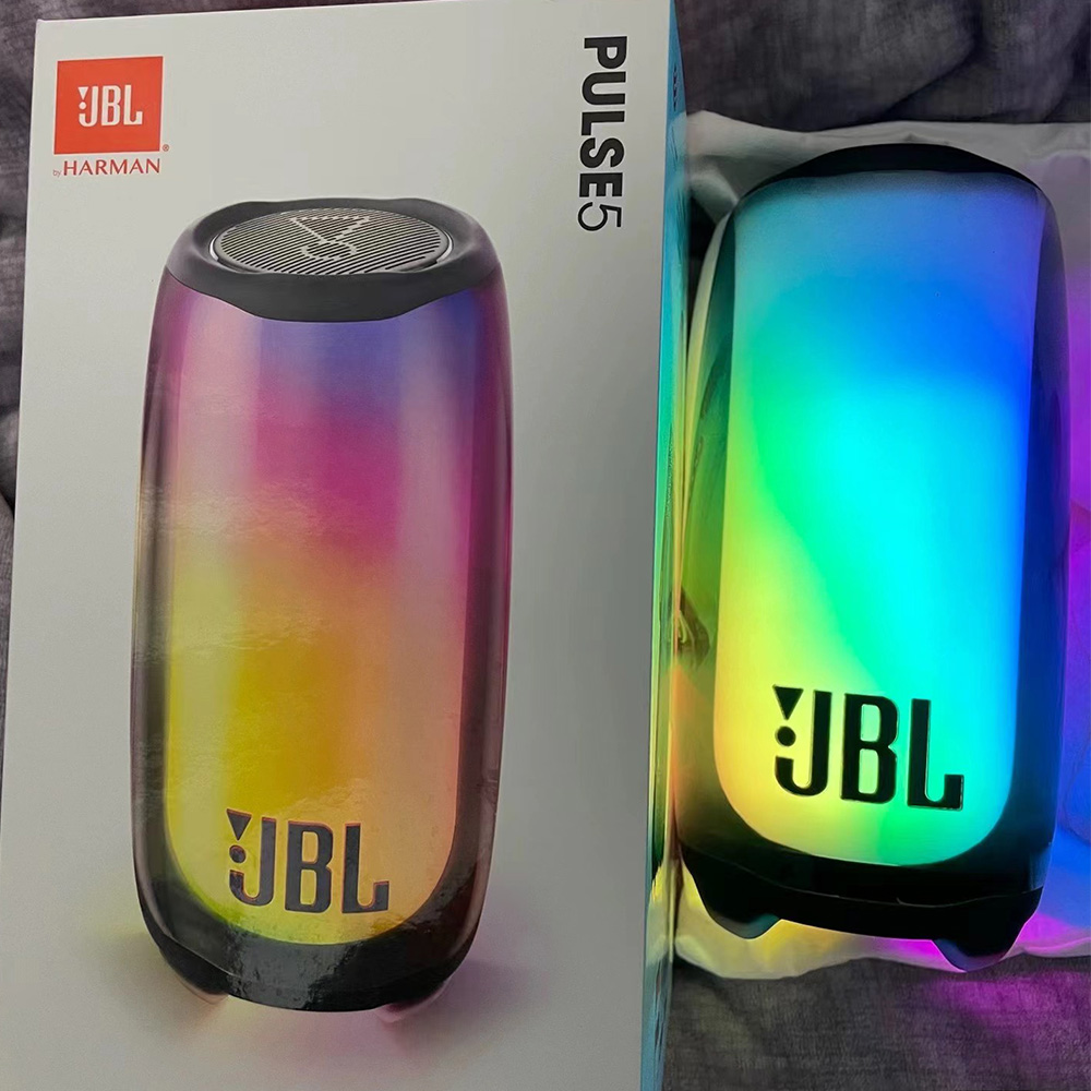 JBL Pulse 5 Original Speaker RBG Colorful Wireless Speaker Led Light Outdoor Portable Stereo JBL Speaker