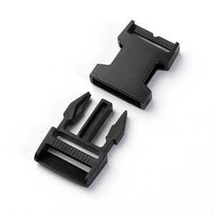 หัวเข็มขัดพลาสติกแบบ D-Ring ขนาด 20 มม. สีดำ ปรับได้ สำหรับกระเป๋าเป้สะพายหลังและอุปกรณ์เสริม - Product Image 3