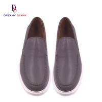 Dreamy Stark - Mocasines Personalizados Hechos a Mano, de Piel Auténtica, con Suela de EVA, Cómodos, Ligeros, con Logotipo Impreso, para Todas las Temporadas