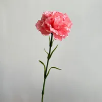 Bunga Anyelir Sentuhan Asli Buatan, Buket Hari Ibu, Dekorasi Pernikahan, Dekorasi Rumah, Pesta, Flora Anyelir