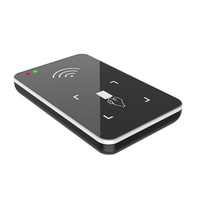 Tenhanyun Nuevo Lector RFID de Escritorio USB de Plástico, Protocolo ISO 18000-6C, Bajo Consumo de Energía, Lector/Escritor UHF de 860-960MHz, 0-50cm