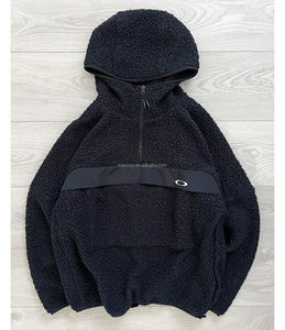 Giacca Pesante con <span class=keywords><strong>Cappuccio</strong></span> in Pile Polare Sherpa e Pelliccia Sintetica, Moda Invernale da Uomo, Calda e Personalizzata Stile Streetwear - Product Image 3