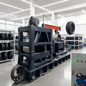 מכונת בדיקת צמיגים רב-תכליתית, מערבלת סוגי צמיגים, לבדיקת ביצועים עבור צמיגי משאיות פנאומטיים ומוצקים, עבור מפעלי ייצור צמיגים. - Product Image 1