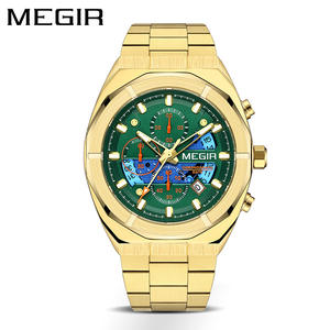 2025 vente chaude montre de sport à quartz pour hommes montre-bracelet élégante étanche et lumineuse - Product Image 6