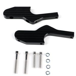 Piaggio Vespa GTS300 GTV 200 250 - Pédales d'extension pour passager arrière - Aluminium - Installation facile - Pièces de scooter - Product Image 5