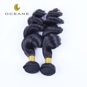 12 inch Brazil Remy phần mở rộng tóc con người nhuộm Jerry Curl/lượn sóng/xoăn tóc dệt duy nhất rút ra - Product Image 5