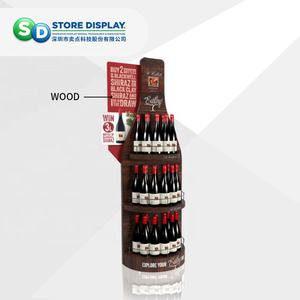 Présentoir en carton au sol POP personnalisé au détail Présentoir en carton carton pour supermarché publicité pour magasin présentoir ondulé - Product Image 1