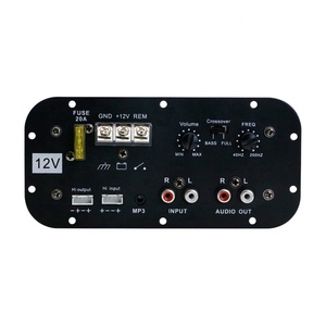 <span class=keywords><strong>Amplificador</strong></span> de Potencia de Audio para Auto Zhengying Home de <span class=keywords><strong>100W</strong></span> HiFi Estéreo con Bajos, Mini <span class=keywords><strong>Amplificador</strong></span> de Metal de 12V - Product Image 1