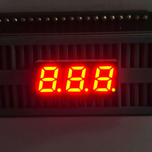Layar LED 7 Segmen <span class=keywords><strong>3</strong></span> Digit 0,28 Inci Lampu Merah Penghitung Industri Alat Ukur Presisi Pengukur Tegangan Otomatisasi Pabrik - Product Image 2