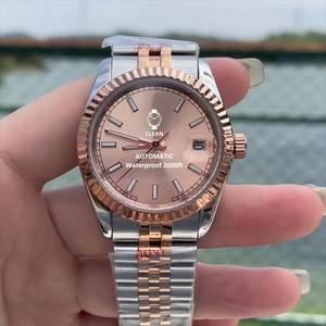 แป้นหมุนกระจกแซฟไฟร์สแตนเลส904L นาฬิกากลไกอัตโนมัติเคลื่อนไหว3135 NH35ปฏิทิน - Product Image 5