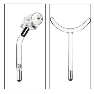 Máquina de masaje de cuidado de la piel Facial de mano para removedor de acné de punto de tubo de 7 varitas de alta frecuencia para tratamiento de Estiramiento Facial y Spa de belleza - Product Image 2