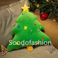 Coussin décoratif Offre Spéciale poupée arbre de Noël en peluche jouets mignons oreiller