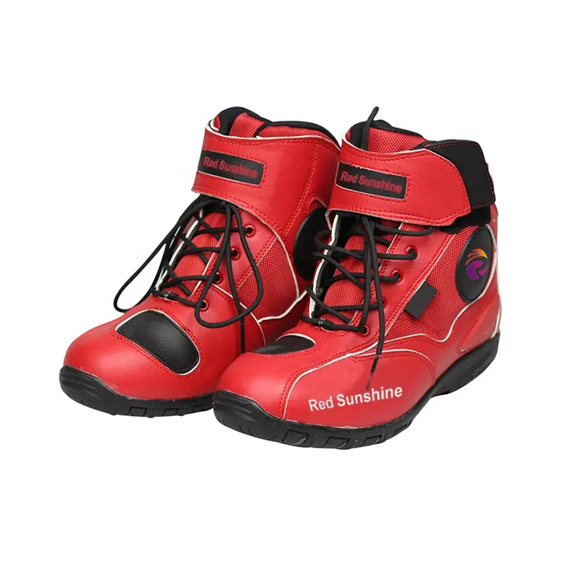 Professional Car Racing Shoes Go-kart Ride Motorcycle Off-road Leather Fashion Racing Boots