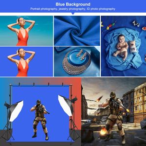 Meilleur prix PULUZ 2x2m Kit de support de <span class=keywords><strong>fond</strong></span> de studio <span class=keywords><strong>photo</strong></span> avec barre transversale et 3 fonds de couleur - Product Image 5